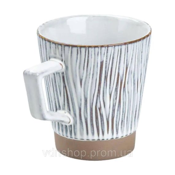 Чашка фарфоровая для чая и кофе 300 мл в стиле ретро Золотистая HP7208G | Зображення 2