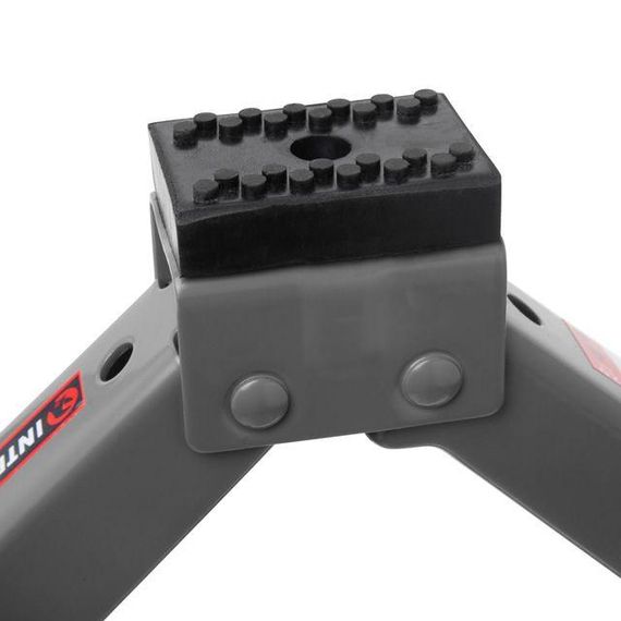 Домкрат механічний ромбоподібний 2т. з тріскачкою, гумовий упор., 110-400 мм INTERTOOL GT0185 | Зображення 6