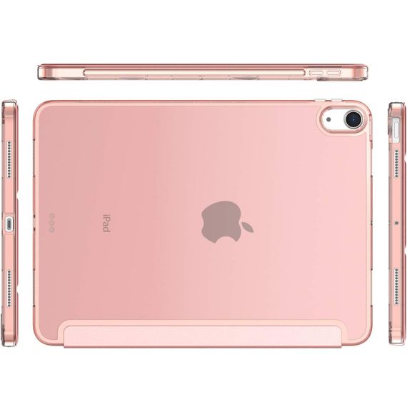 Чохол до планшета BeCover Tri Fold Hard Apple iPad Air 5 (2022) 10.9" Pink (709664) | Зображення 1