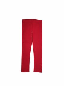 Дитячі теплі легінси для дівчинки H&M 128 см Червоні (25120508G3)