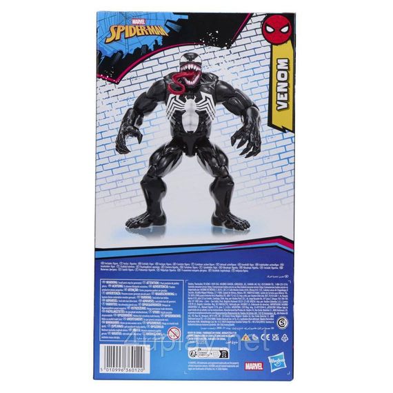 Игровая фигурка Веном 30 см Марвел Человек-Паук Marvel Spider-Man Titan Series Venom | Зображення 5