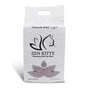 Соевый наполнитель с ароматом лаванды ZenKitty Clumping Tofu Lavender, 5.5 л