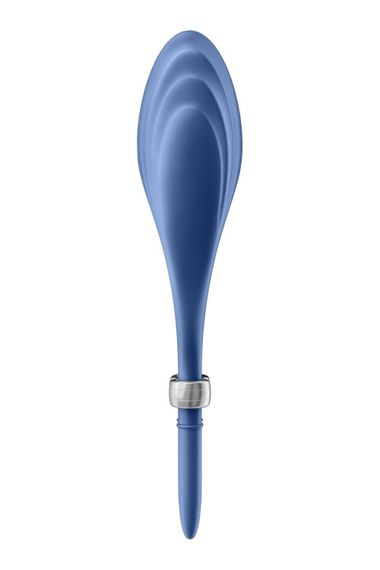 Ерекційне віброкільце-ласо Satisfyer Duelist Blue, 10 режимів, потужний мотор | Зображення 4