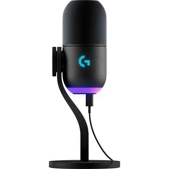 Мікрофон Logitech Yeti GX Dynamic RGB Gaming Mic with Lightsync Black (988-000569) | Зображення 1