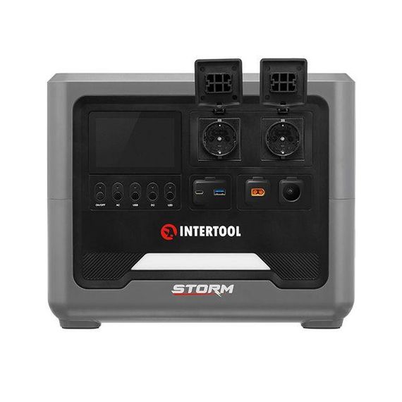 Станція зарядна портативна 1.8 кВт, 1536 Втг, LiFeP04, бездротова зарядка, знімний повербанк, STORM INTERTOOL | Зображення 3