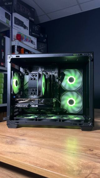 Збірка на замовлення: ігровий ПК AeroCool Dryft Mini Tower / AMD Ryzen 5 7500F (6 (12) ядер по 3,7 - 5,0 ГГц) / 32 ГБ DDR5 / 1000 ГБ SSD M.2 / GeForce RTX 5060, 8 ГБ GDDR7, 128-bit / 650 Вт | Зображення 5