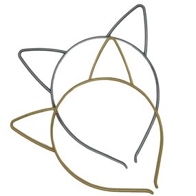 Ободок для волос "Ушки" 0106-205, 12 штук