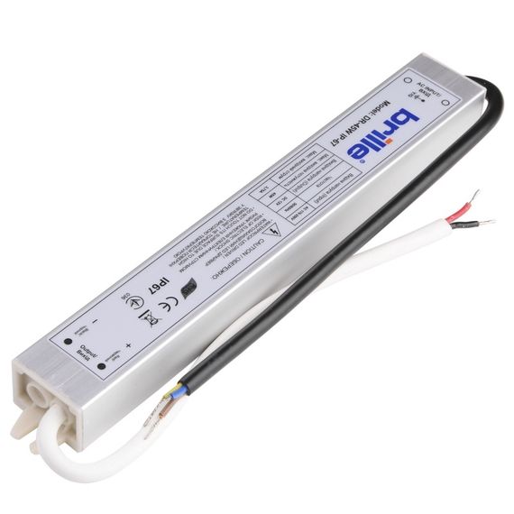 Блок питания влагозащищенный led DR-45W IP-67 AC 170-250V DC 12V | Зображення 1