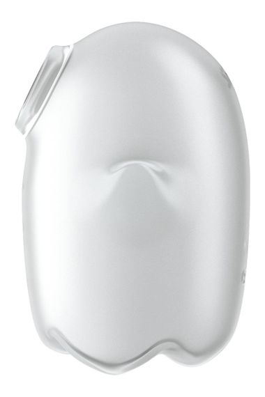 Вакуумний вібратор Satisfyer Glowing Ghost світиться у темряві, білий, 8.4 см. Sex Aura | Зображення 3