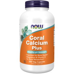 Коралловый кальций NOW Foods Coral Calcium Plus 250 caps
