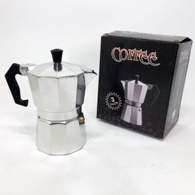 Гейзерные кофеварки на 1-3 чашки, Кофеварка для плити, Практичная кофеварка, Кофейник гейзерный BC-32