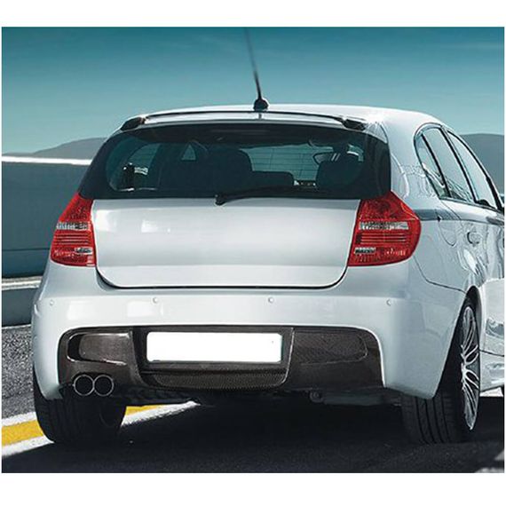 Дифузор заднього бампера V2 (для E87 M-Sport, Карбон) для BMW 1 серія E81/82/87/88 2004-2011 рр | Зображення 2