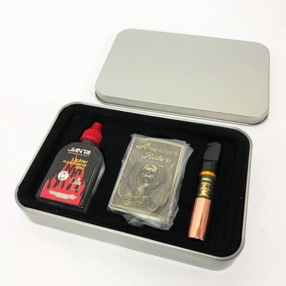 Необычная зажигалка N2 | Подарок зажигалка парню | Зажигалка в YK-537 подарочном футляре | Зображення 6