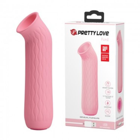 Вакуумний стимулятор Pretty Love Ford ніжно-рожевий Sex Aura | Зображення 1