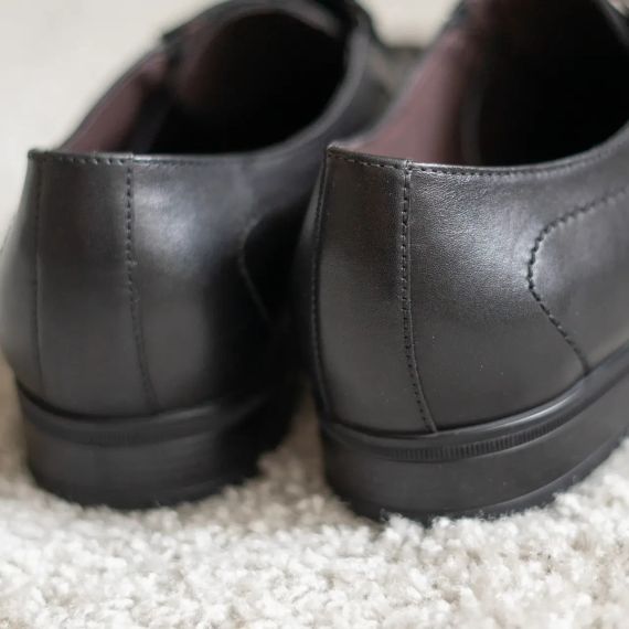 Шкіряні туфлі на шнурівці 45 розмір | Зображення 3