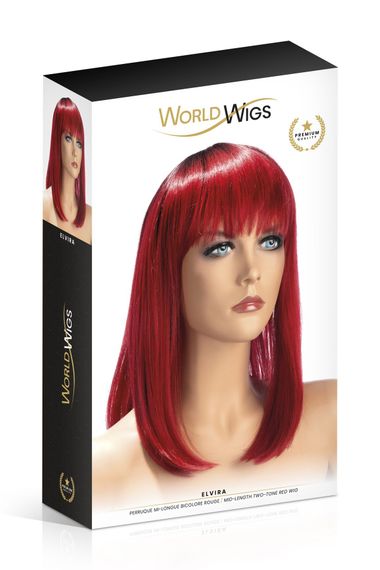 Перука World Wigs ELVIRA MID-LENGTH TWO-TONE RED | Зображення 1