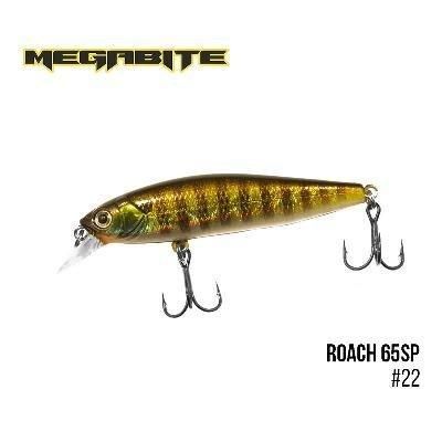 Воблер Megabite  Roach 65 SP (65 mm, 5.7 g, 0.8 m) (22)