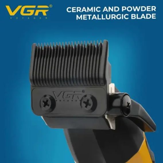 Акумуляторна машинка для стрижки VGR V-285 з насадками | Зображення 2