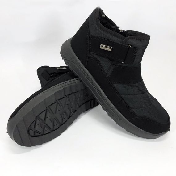 Зимние теплые тактические кроссовки 41р 26, 5см, Мужские кроссовки на зиму водоотталкивающий текстиль YI-77 | Зображення 3