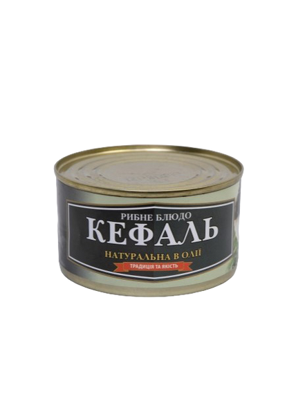 Кефаль натуральная в масле Рыбацкая Артель 230 г