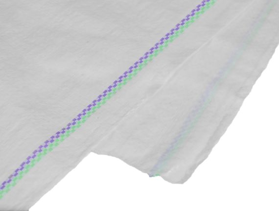 Мешок   85см*55см полипропиленовый (с красной полосой) | Зображення 1