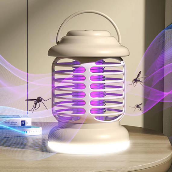 Ультрафіолетова лампа пастка комарів і комах, світлодіодний знищувач комарів і комах з USB | Зображення 1