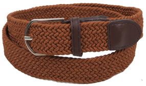 Ремень резинка Kamo belt светло-коричневый 110х3 см