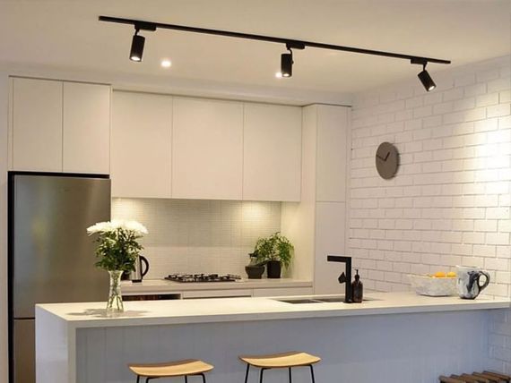 Светильник трековый поворотный LED KW-231/20W NW BK | Зображення 4