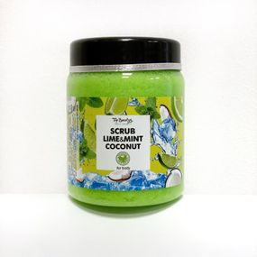 Скраб для тіла Top Beauty банка 250 мл Lime-Mint-Coconut