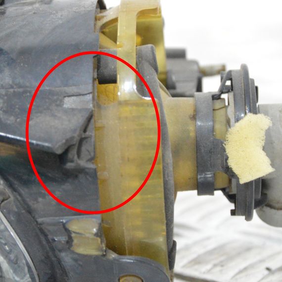 Фара протитуманна ліва Volkswagen Passat B6 2005-2010 Фара птф ліва Фольксваген Пассат б6 083412008L | Зображення 4