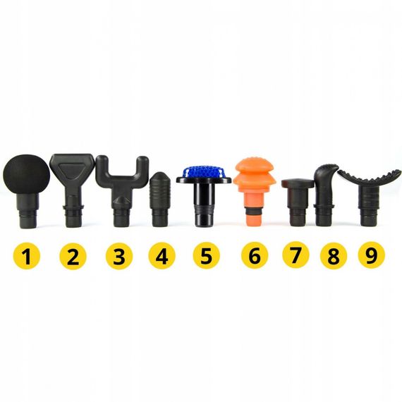 Ручний перкусійний масажер 4FIZJO Massage Gun Ultra Cool Edition 100 Вт (масажний пістолет) MG05 (P-5905973401470) | Зображення 4