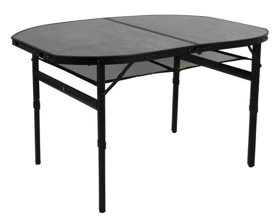 Стіл Bo-Camp Northgate Oval 120x80 cm Black/Grey (1404187)