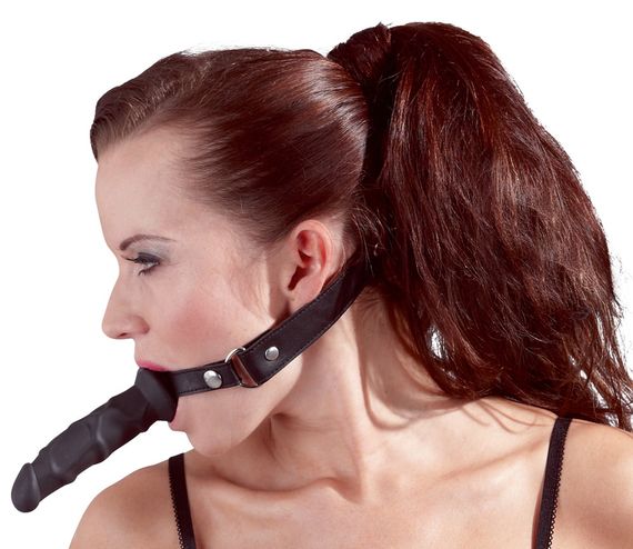 Кляп-фалоімітатор - Fetish Collection Heavy Duty Dildo Gag | Зображення 2