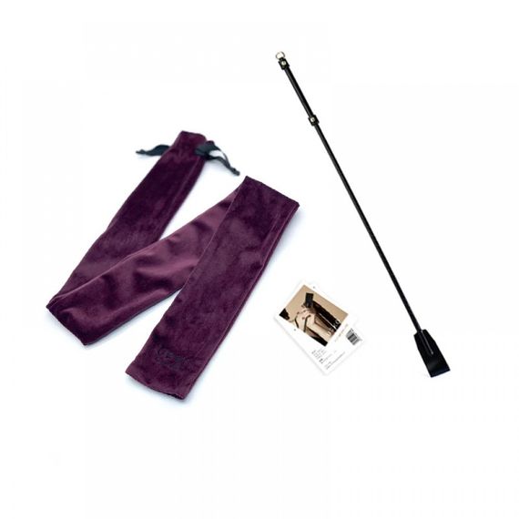 Стек шкіряний із позолотою Riding Crop UPKO Sex Aura | Зображення 5