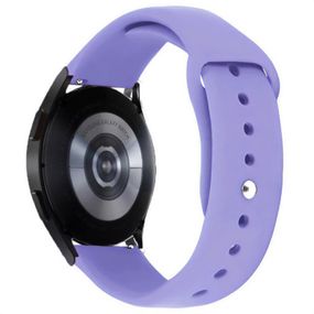 Силиконовый ремешок Sport для Smart Watch 20mm Сиреневый / Light Elegant Purple