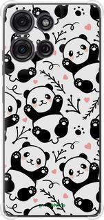 Чохол на Motorola Moto G75 5G Панди "4318sp-3890-2448"