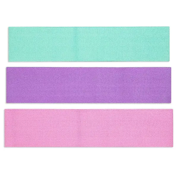 Набор тканевых фитнес резинок Luting Hip Resistance Bands 3 штуки | Зображення 1