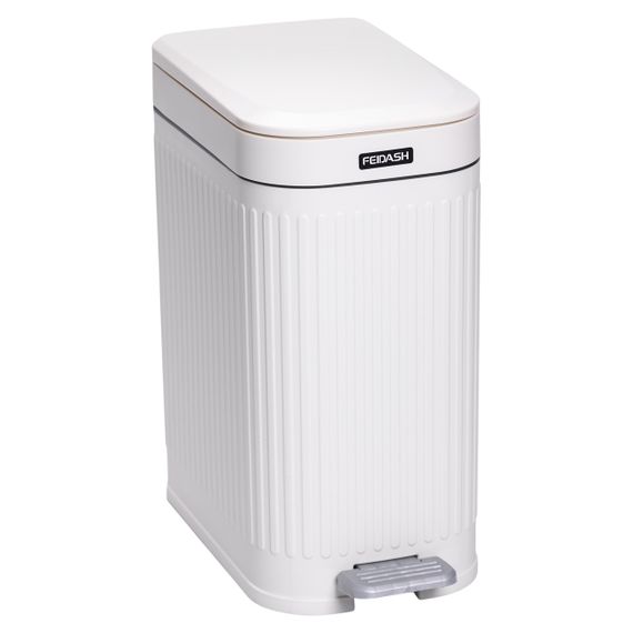 Відро для сміття з педаллю 5л відро для сміття з кришкою і педаллю Білий HP-45-12BE | Зображення 2