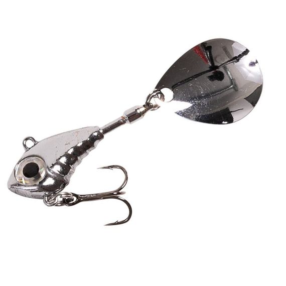 Тейл-спінер Fladen Conrad Vibra Tail 14g Silver/Silver (16-0814-01)