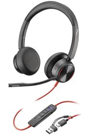 Гарнитура компьютерная стерео On-ear Poly Blackwire 8225-M 8X225AA