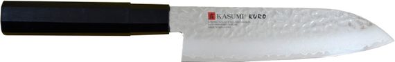 Нож кухонный Kasumi Kuro Santoku 165 мм Кухонный нож Нож для кухни