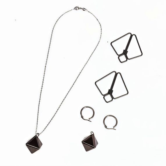 Затискачі для сосків з важкою підвіскою LOCKINK Nipple Clamps with Heavy Pendant Сірий