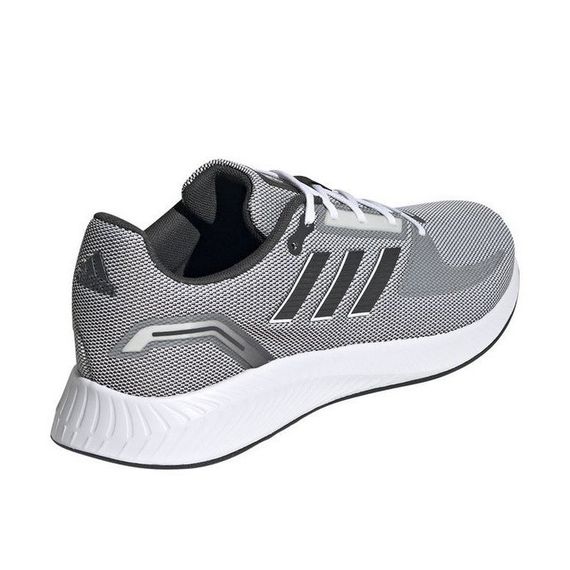Кросівки чоловічі adidas Runfalcon 2.0 GV7134 (серий, текстиль, бігові, фітнес, ходьба, бренд адідас) | Зображення 3