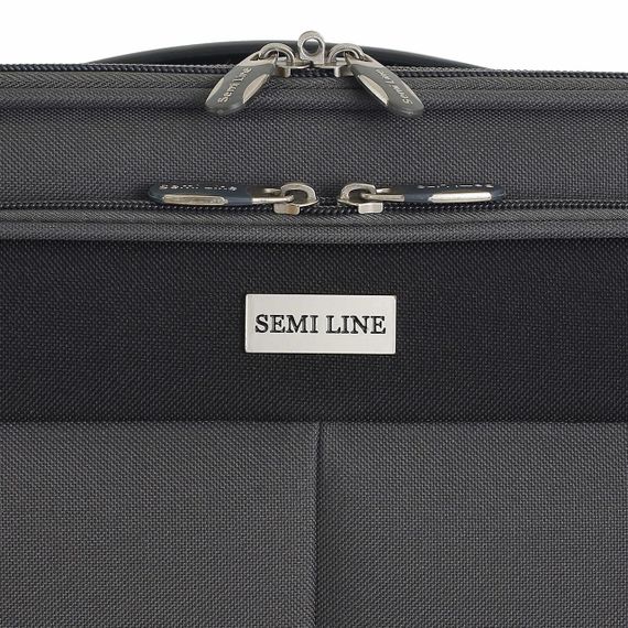 Валіза Semi Line 28" (L) Grey/Orange Lines (T5754-3) | Зображення 7