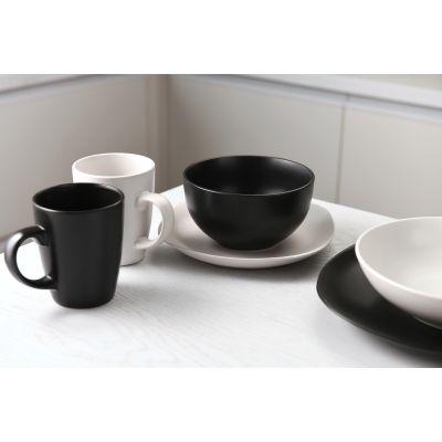 Тарелка Ardesto Molize Dinner Quadrate 27х27 см Black (AR2927MB) | Зображення 3