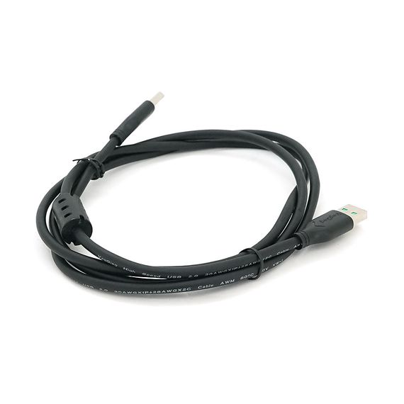 Кабель VEGGIEG UA-1.5, USB 2.0 AM/AM, 1.5m, 1 ферит, Black | Зображення 1