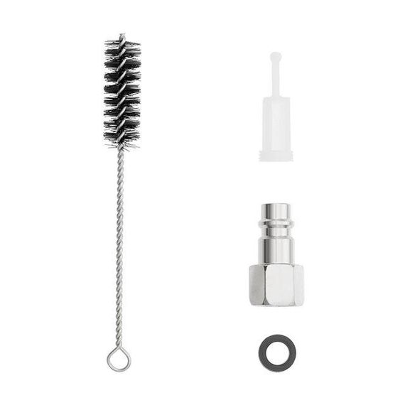 Фарбопульт пневматичний HVLP MINI, верхній пластиковий бачок INTERTOOL PT-01011 | Зображення 6