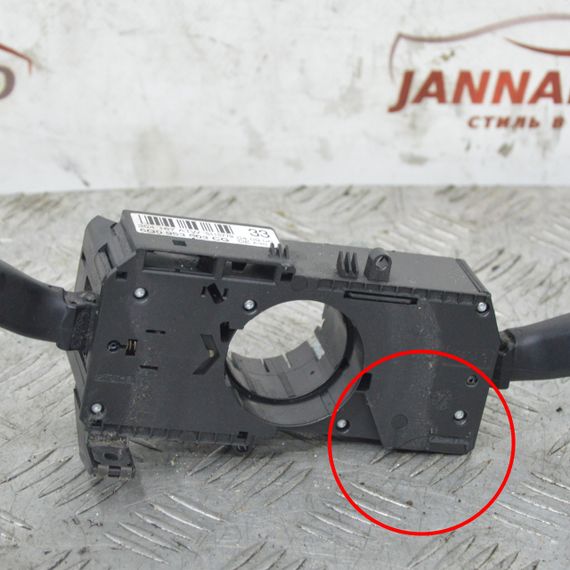 Підрульовий перемикач у зборі Volkswagen Polo IV 2005-2009 Перемикач двірників Фольксваген 6Q0953503CG | Зображення 2