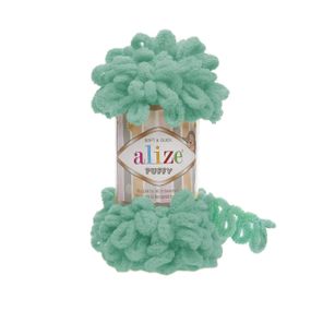 Пряжа Alize Puffy 490 ализе пуффи плюшевая