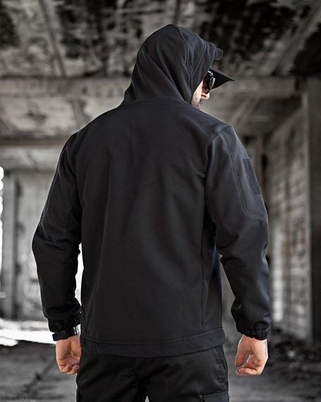 Тактична куртка softshell masad чорна | Зображення 7